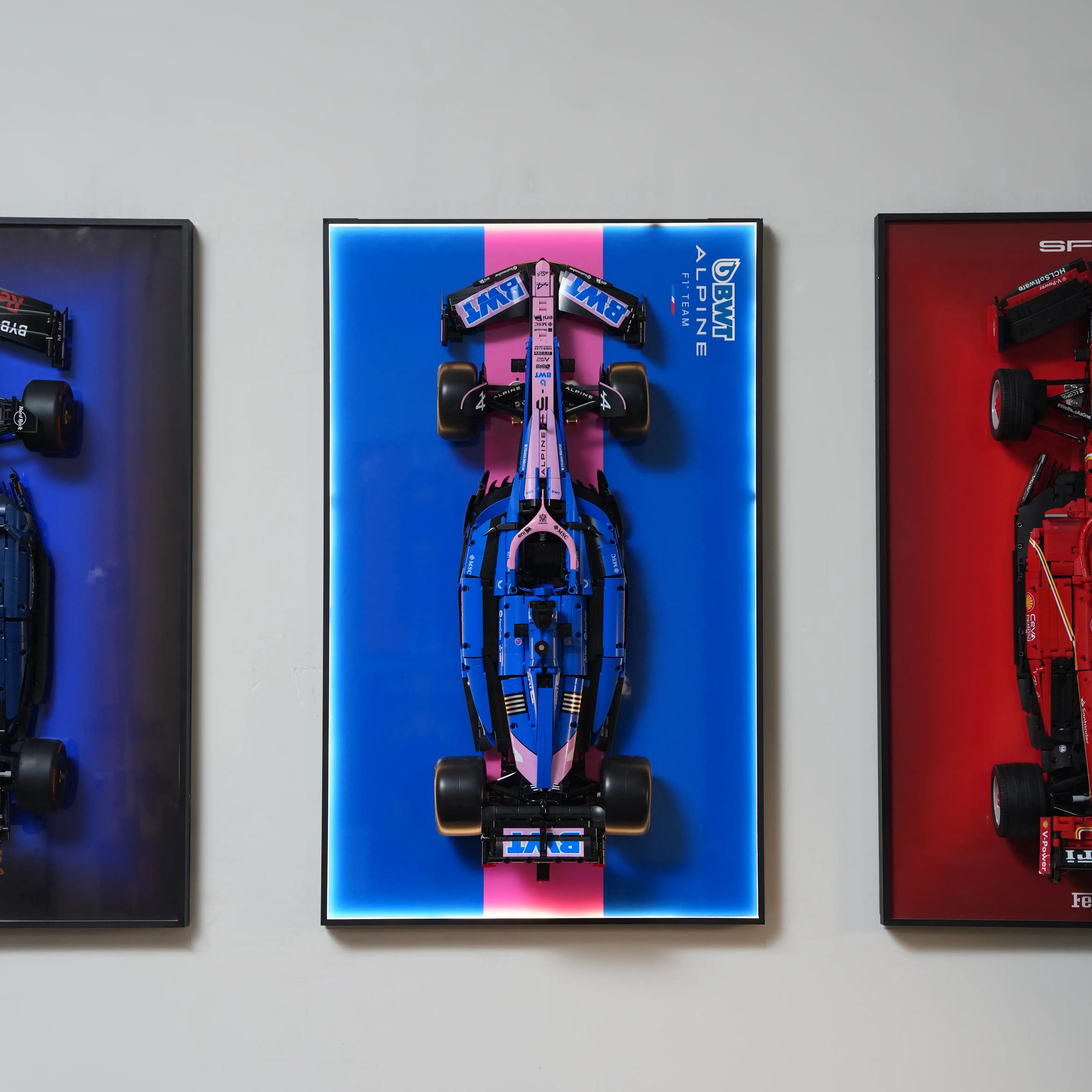 Car display Frame for CaDA BWT Alpine F1 A525