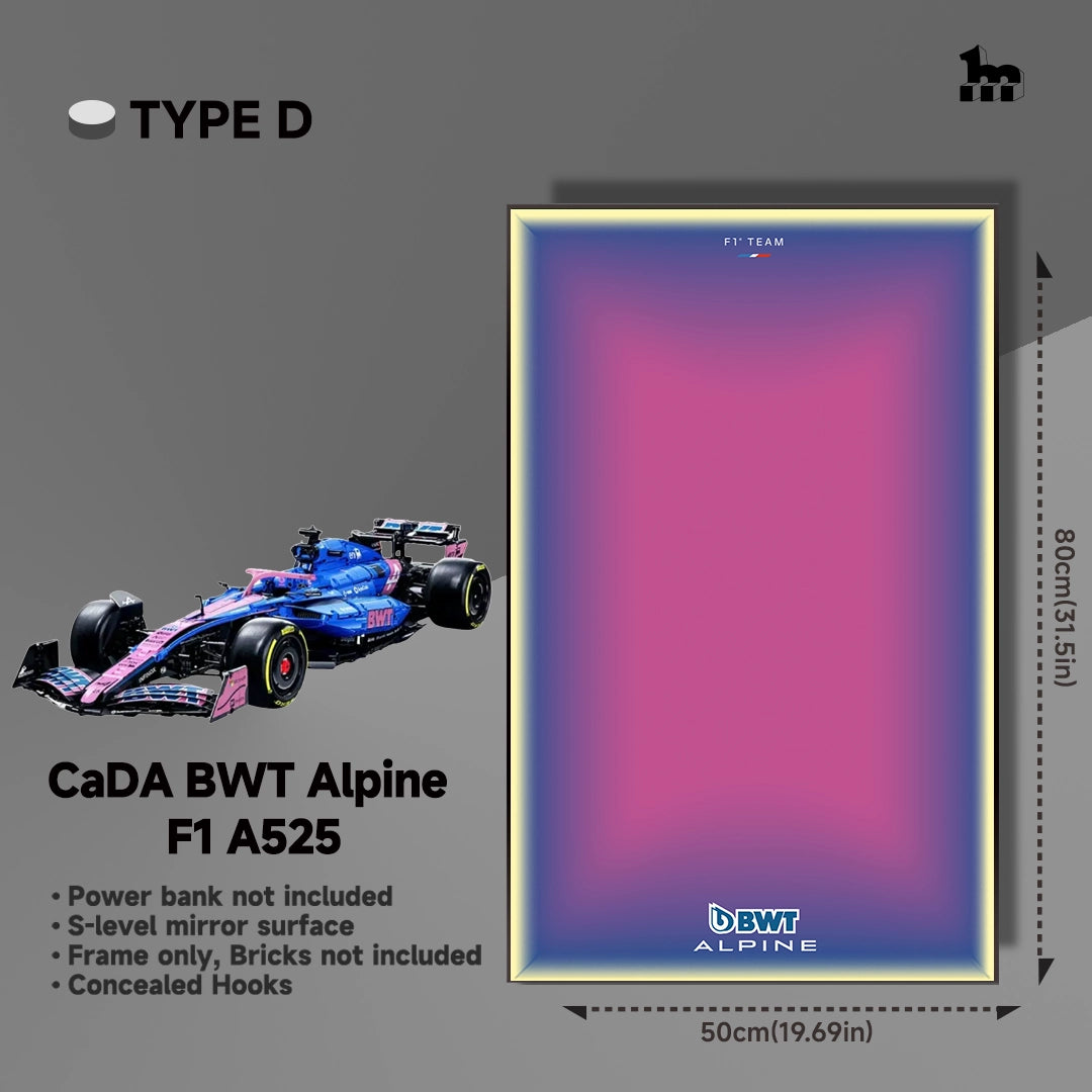 Car display Frame for CaDA BWT Alpine F1 A525