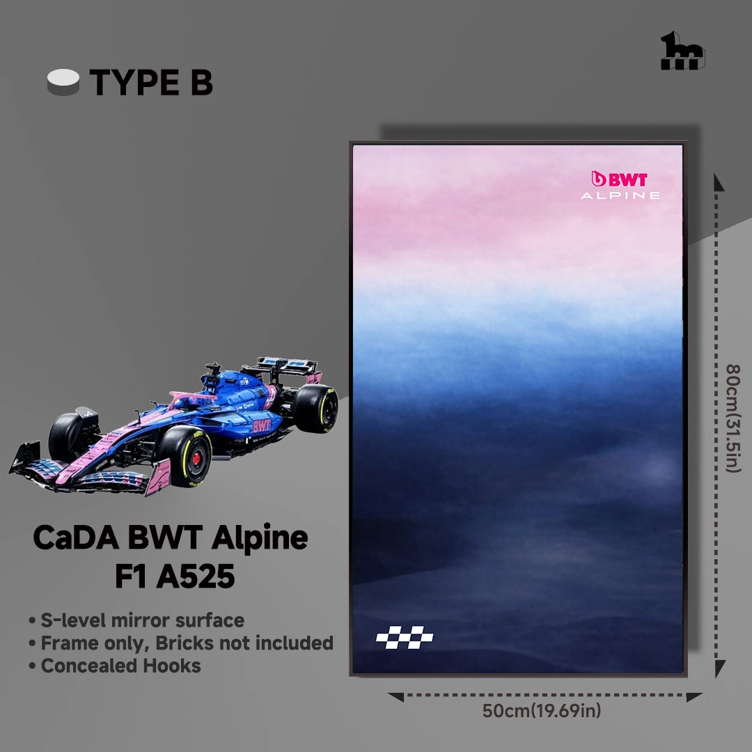 Car display Frame for CaDA BWT Alpine F1 A525
