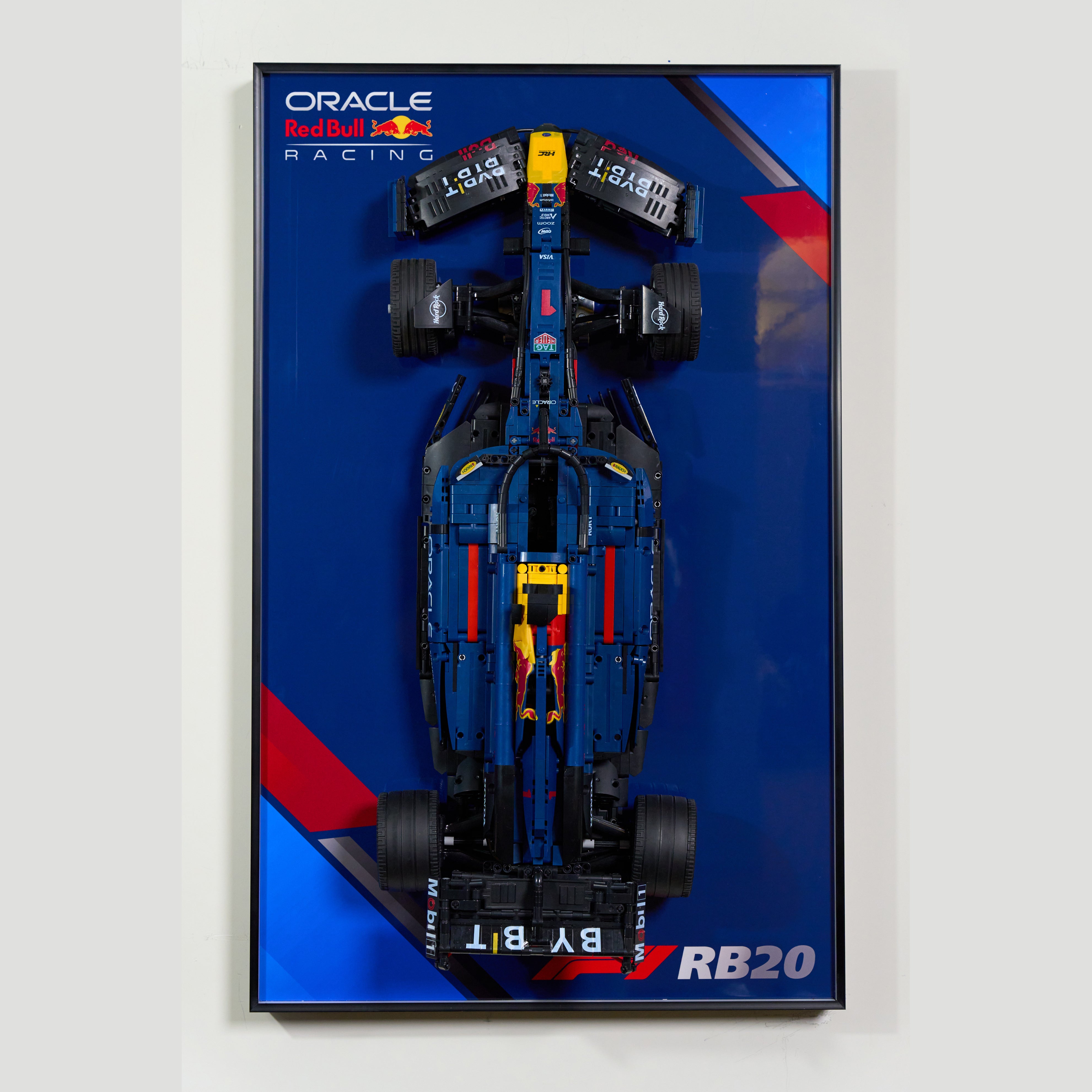 Lego wall mount for redbull rb20