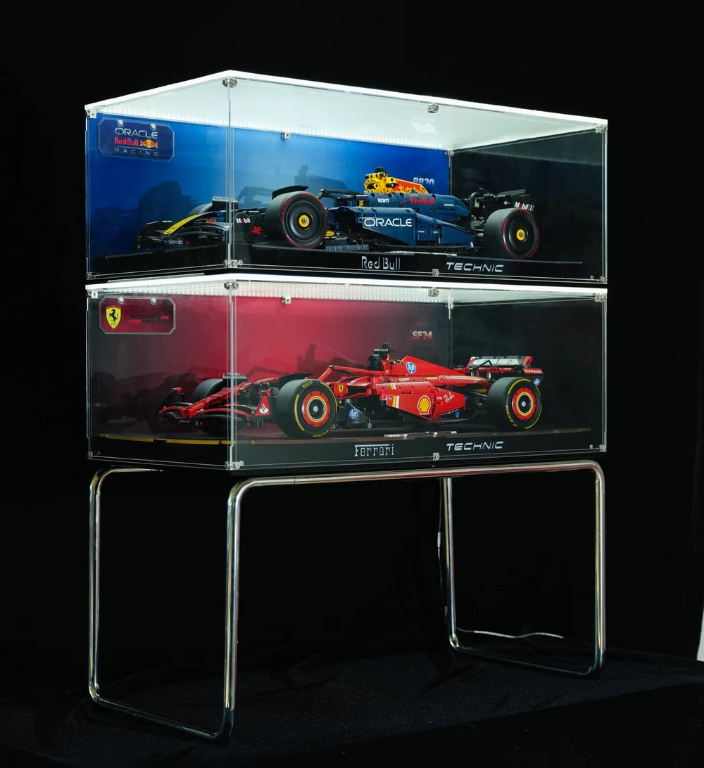 【PREMIUM】Display Case For LEGO® TECHNIC™ F1 Ultra-high Translucent Acrylic.