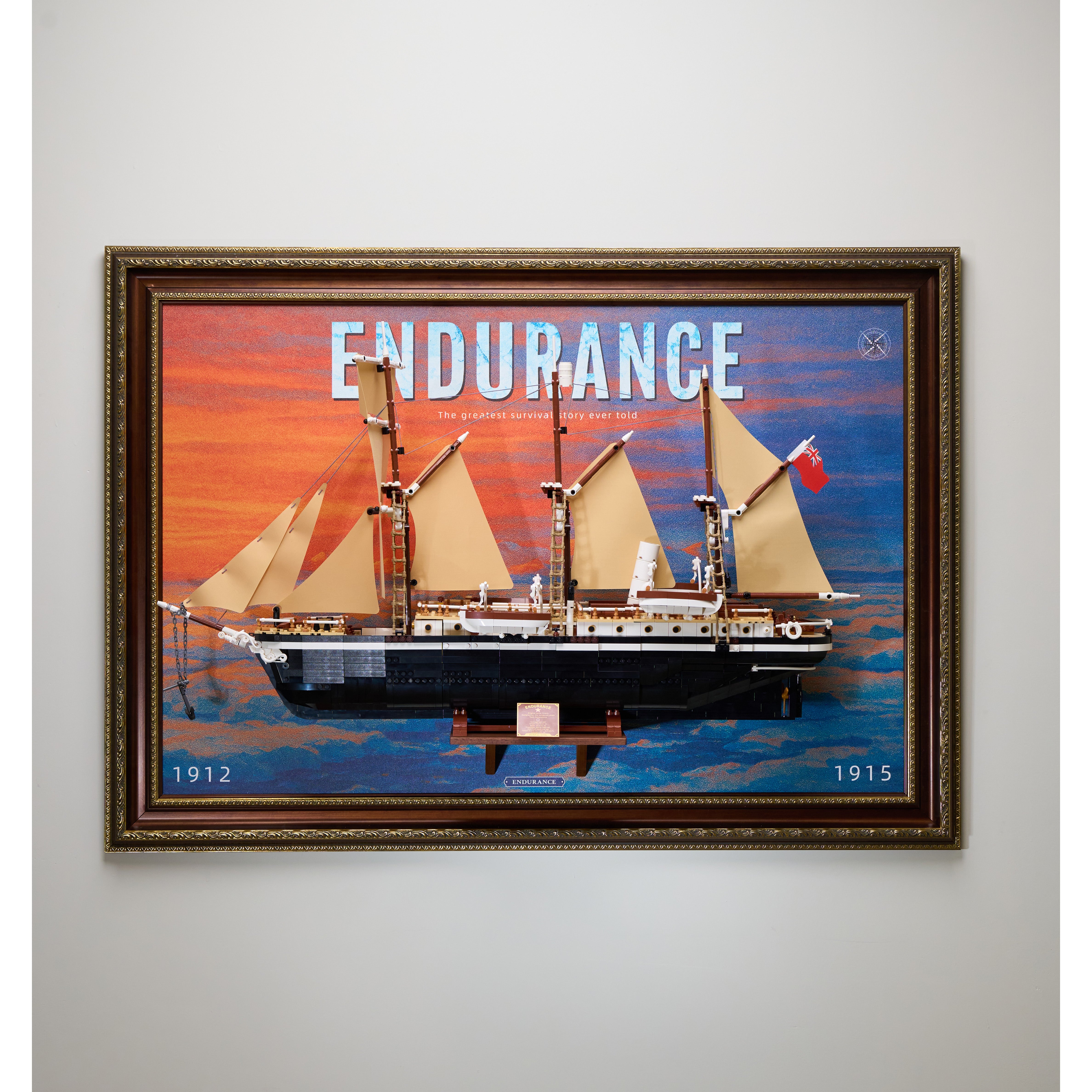 Lego display frame for The Endurance 10335