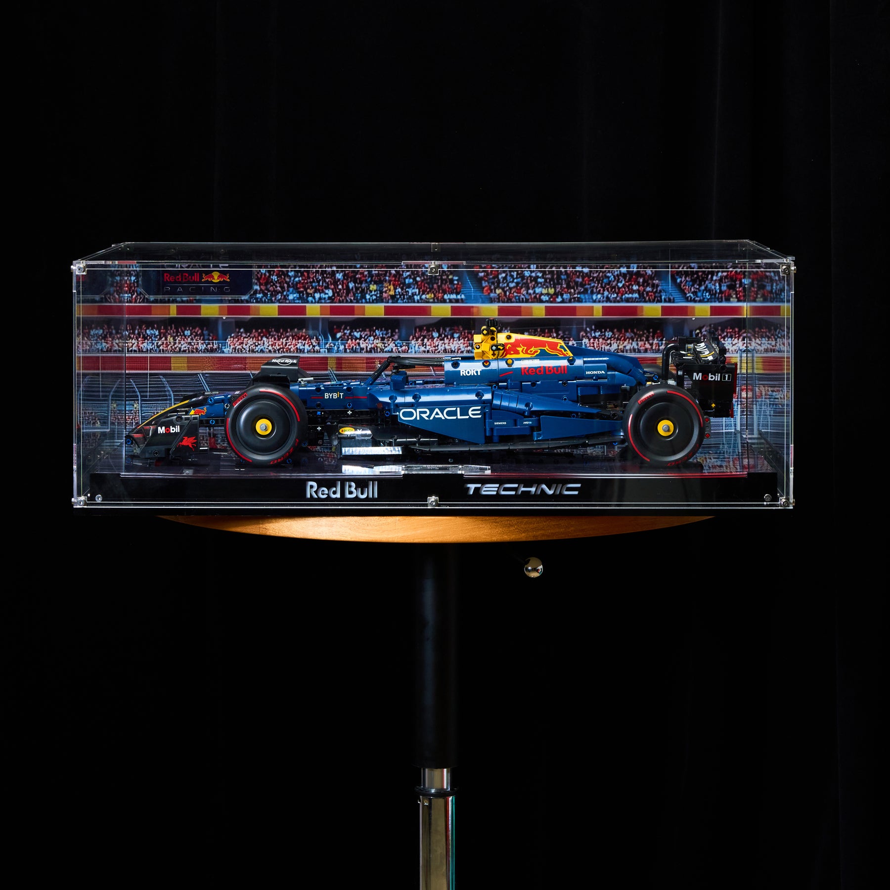 【PREMIUM】Display Case For LEGO® Oracle Red Bull Racing RB20 F1 42206 Ultra-high Translucent Acrylic