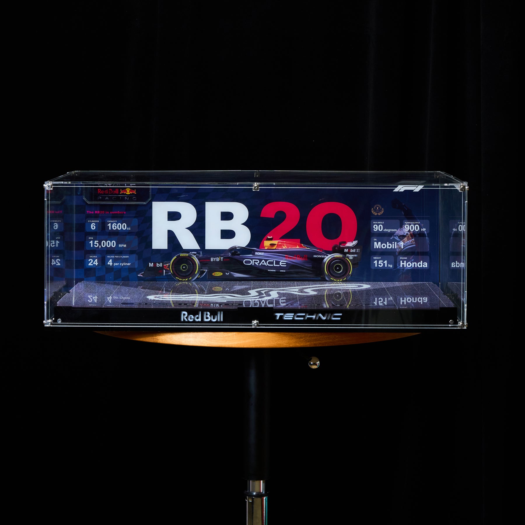 【PREMIUM】Display Case For LEGO® TECHNIC™ F1 Ultra-high Translucent Acrylic