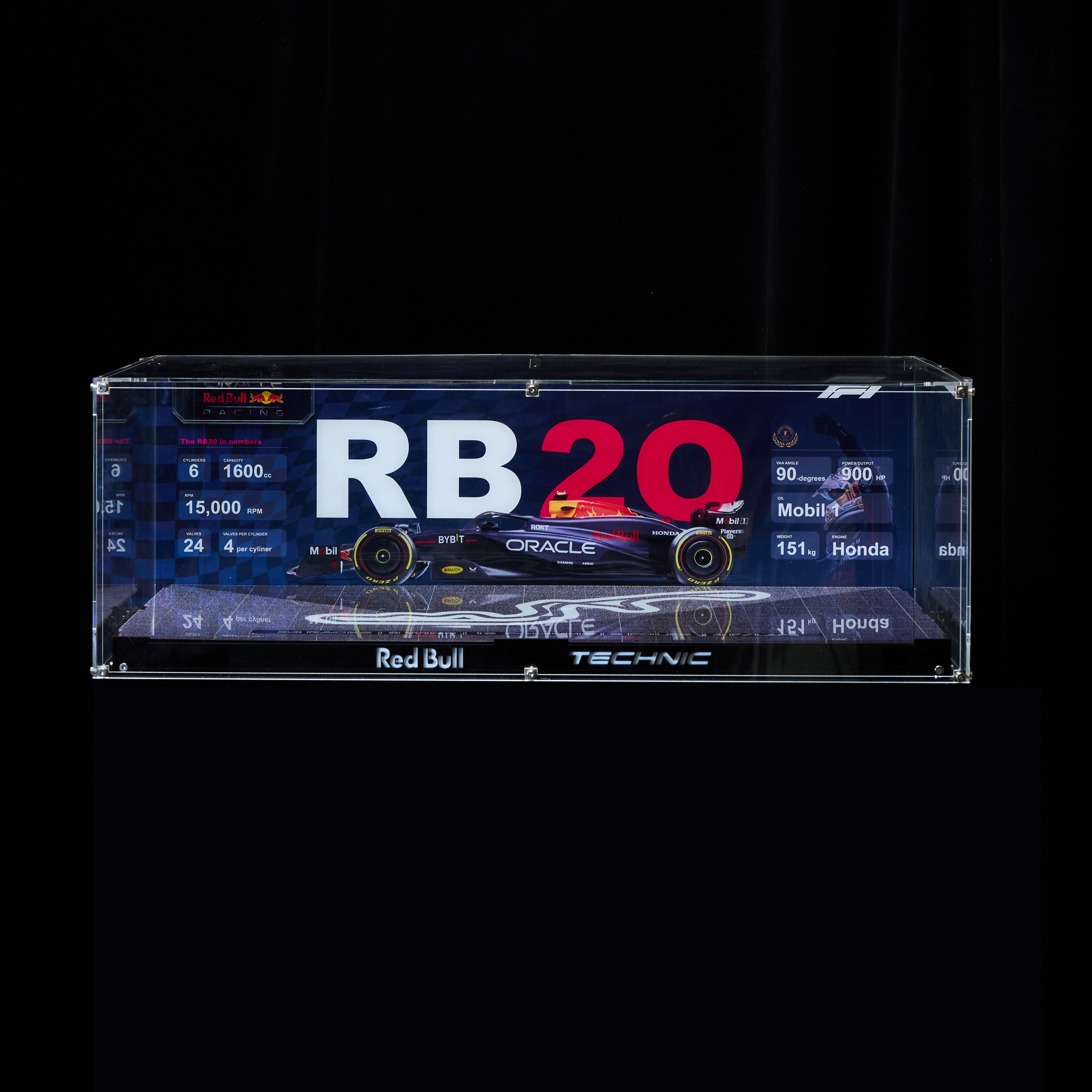 LEGO® Red Bull Racing RB20 F1 42206 display acrylic case