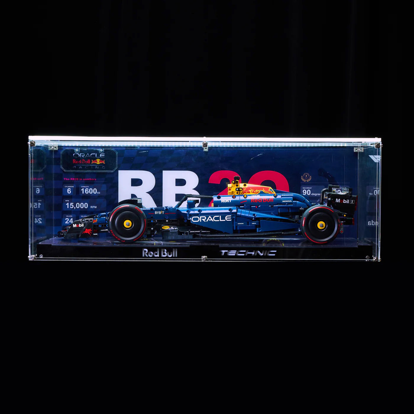 Display Case For LEGO® Red Bull Racing RB20 F1 42206