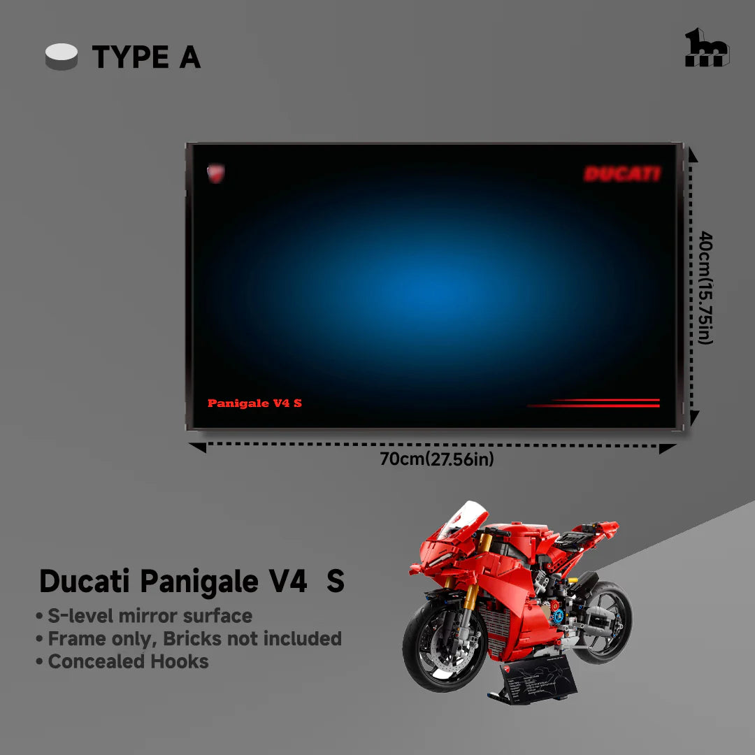 LEGO® TECHNIC™ Ducati Panigale V4 S 42202 display frame in home