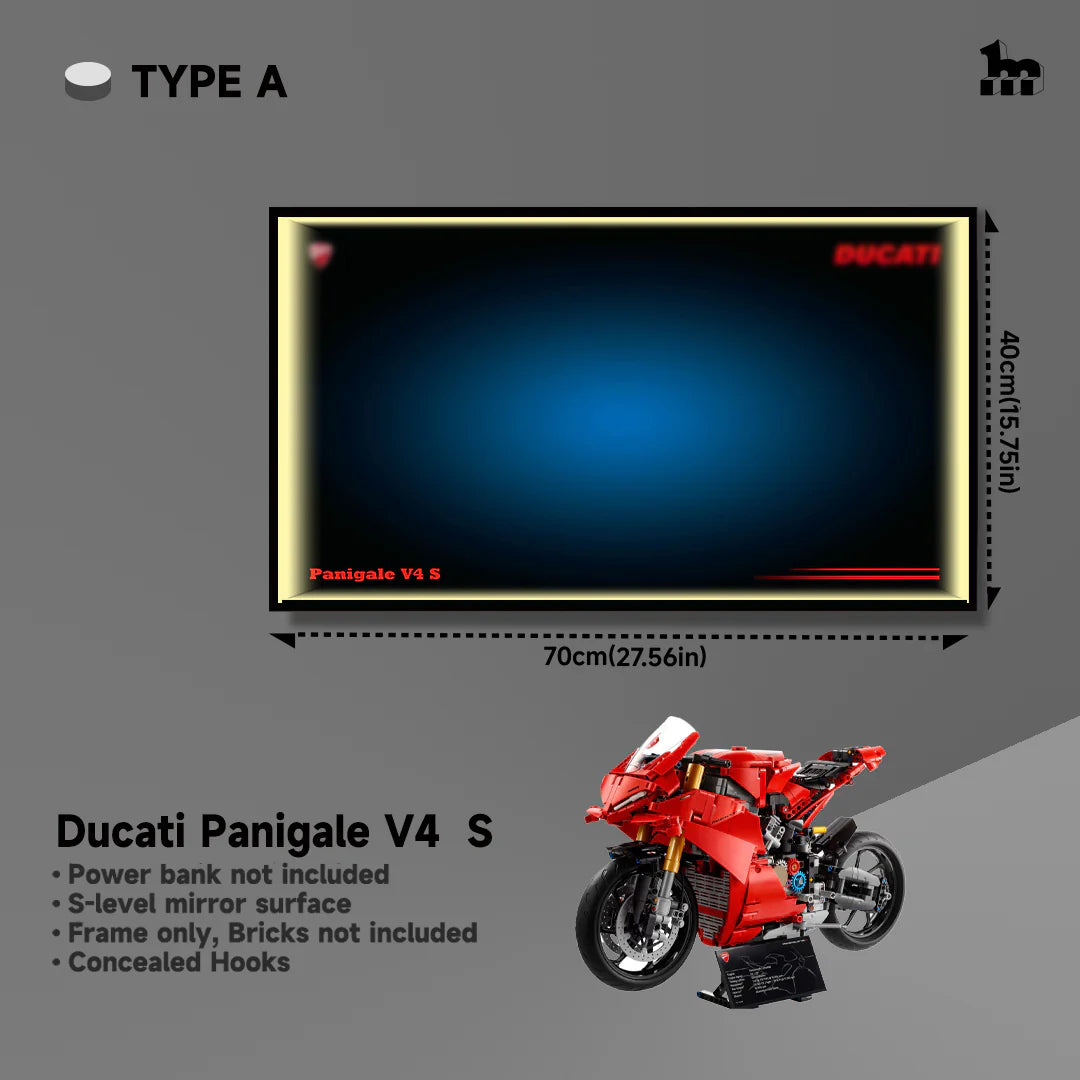 Display Frame for LEGO® TECHNIC™ Ducati