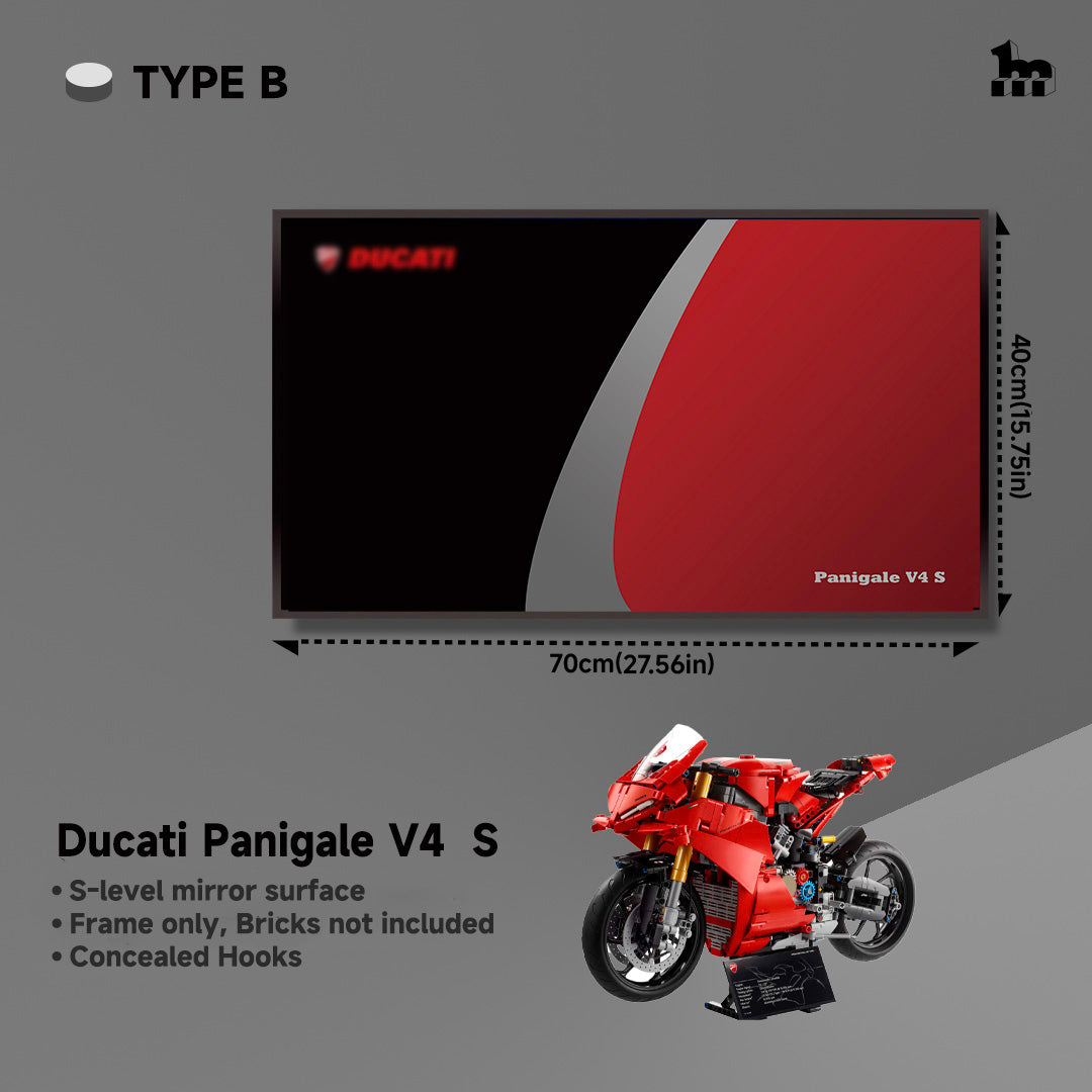 Display Frame for LEGO® Ducati Panigale V4 S 42202