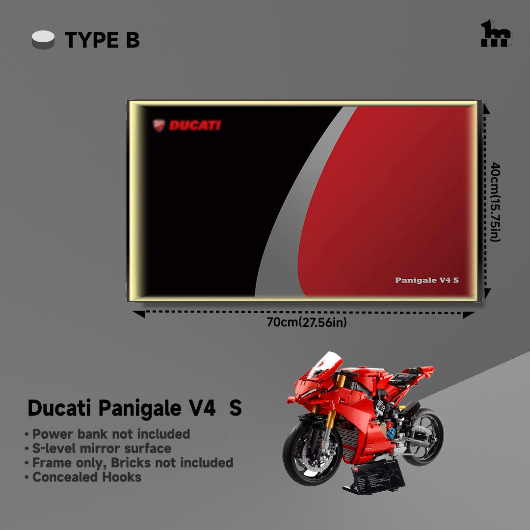 Display Frame for LEGO® Ducati Panigale V4 S 42202