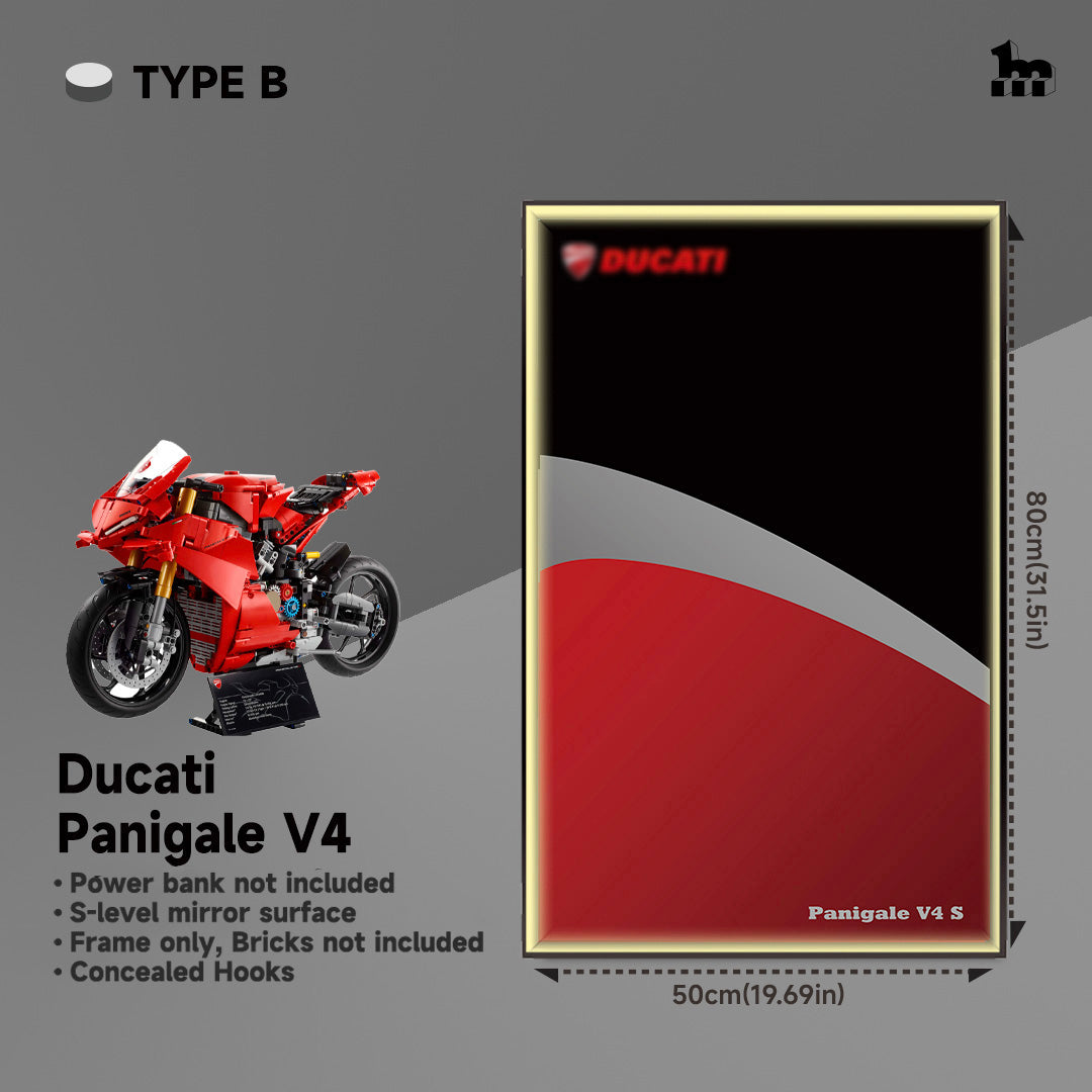 Display Frame for LEGO® TECHNIC™ Ducati Panigale V4 S 42202