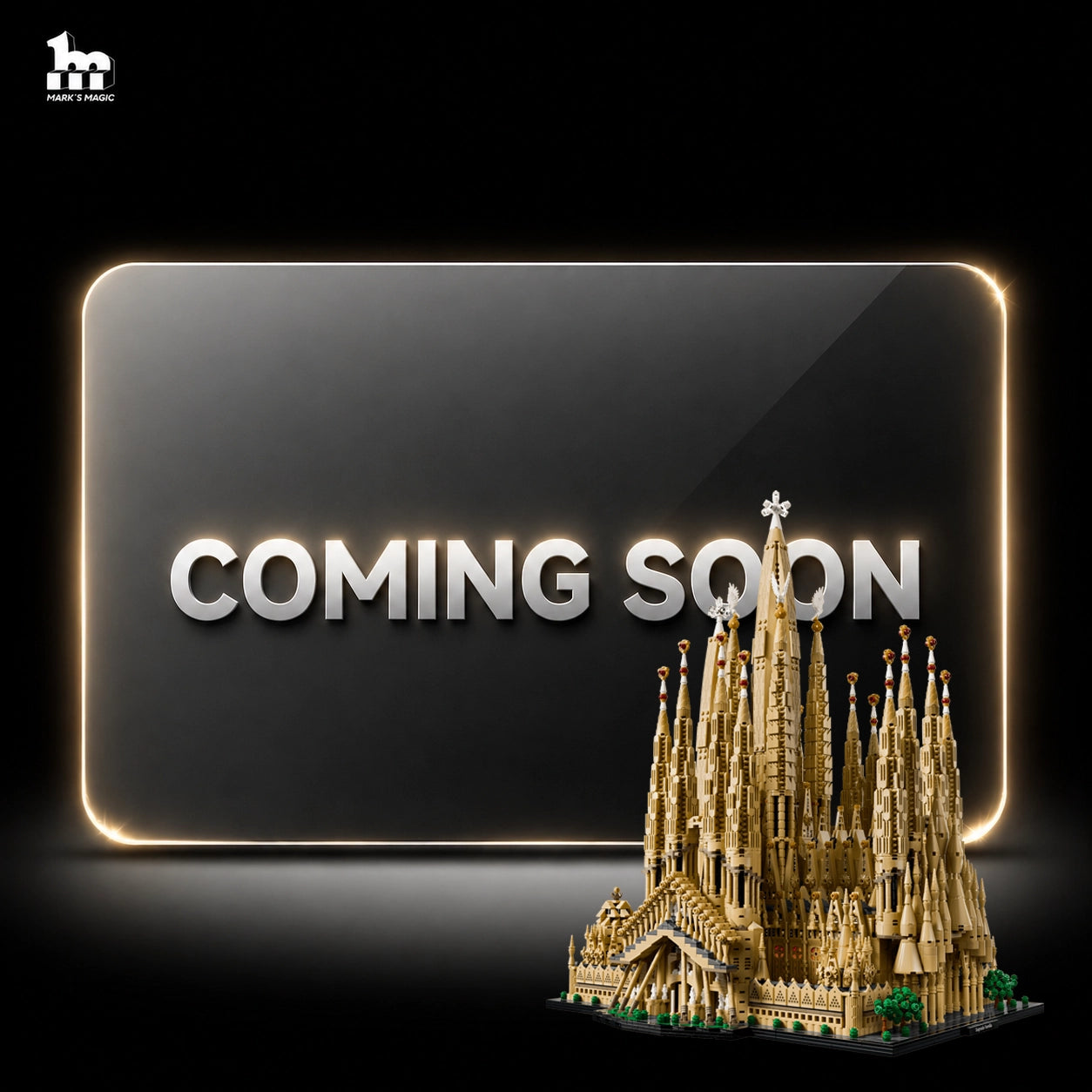 【PREMIUM】 Display Case For LEGO Architecture 21065 Sagrada Família