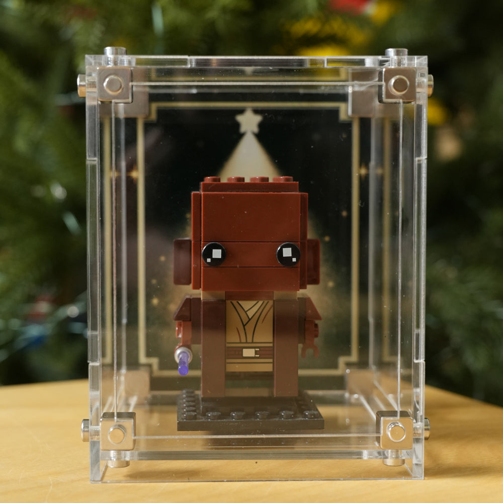 【PREMIUM】Display Christmas case For LEGO® BrickHeadz Super Ultra-high Translucent Acrylic