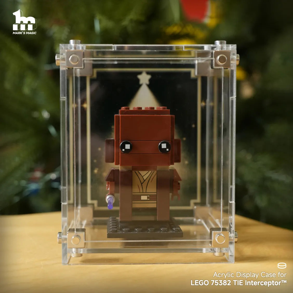 【PREMIUM】Display Christmas case For LEGO® BrickHeadz Super Ultra-high Translucent Acrylic
