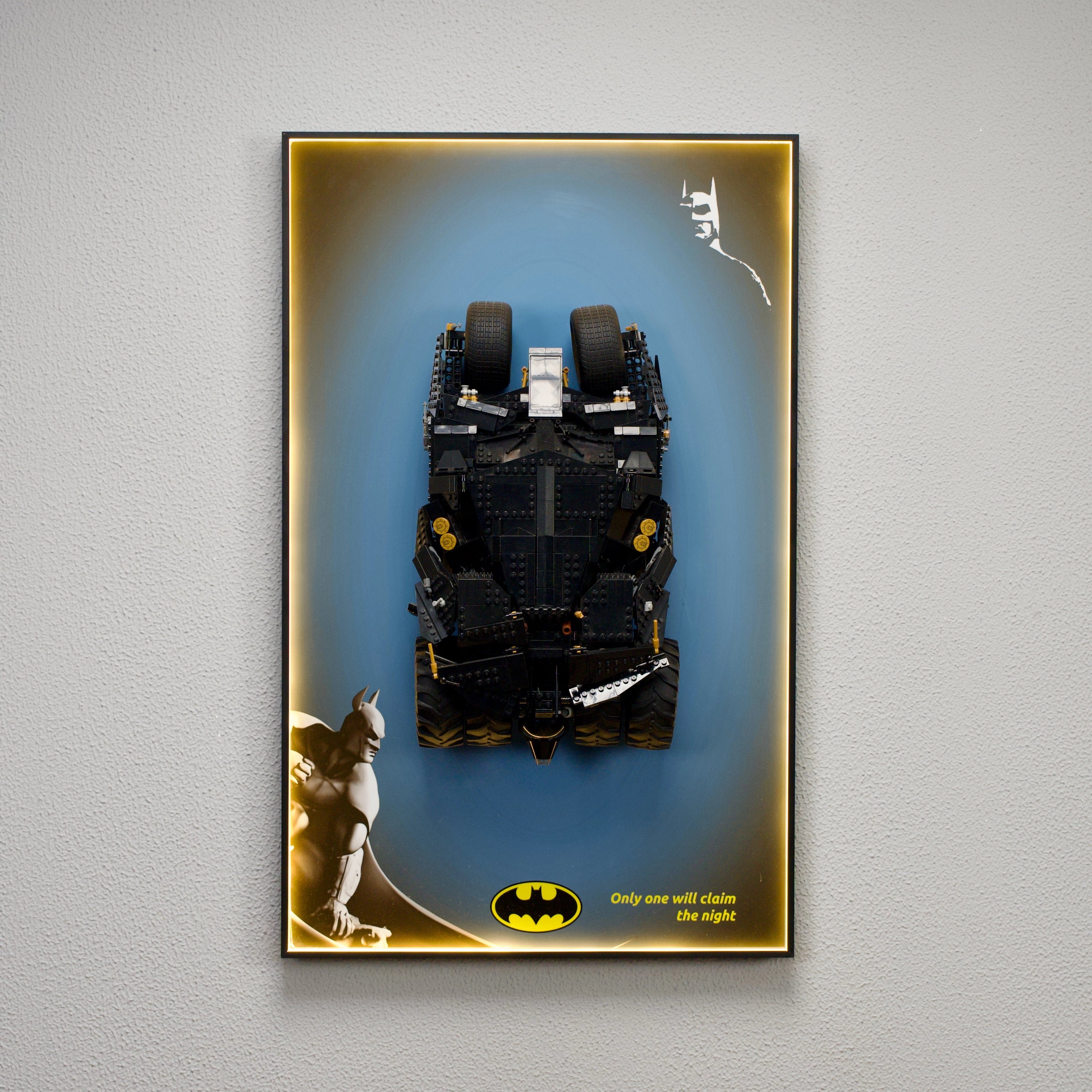 Display Frame for LEGO® Batman: LEGO DC Batmobile Tumbler 76240