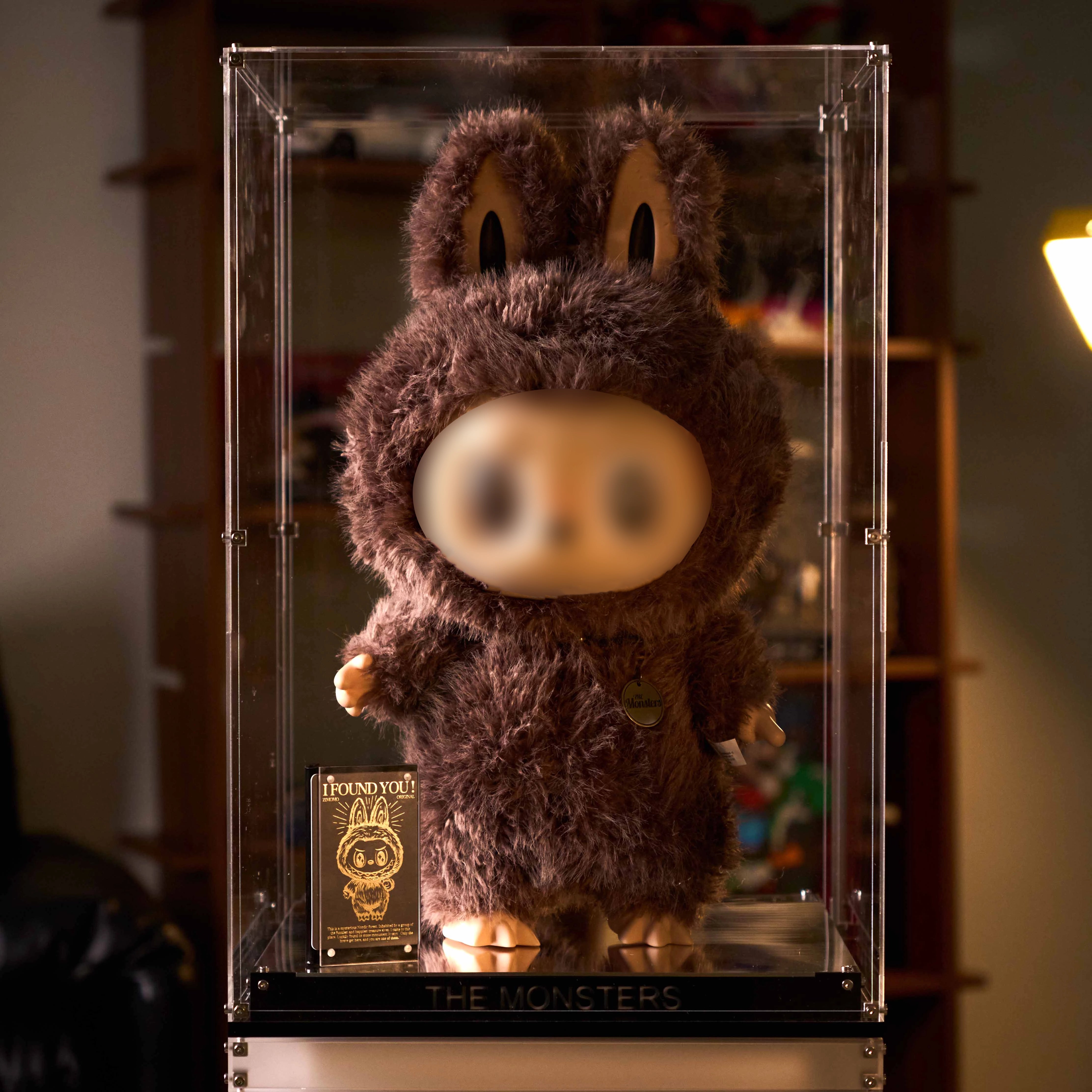 【Preorder 10 days】L-Size Ultra Acrylic Display Case for POPMART Labubu Zimomo