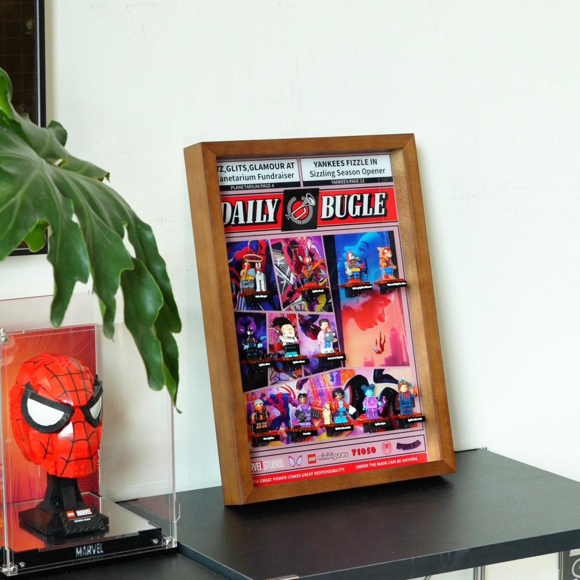 Premium Display Case for LEGO® Minifigures Spider-Verse
