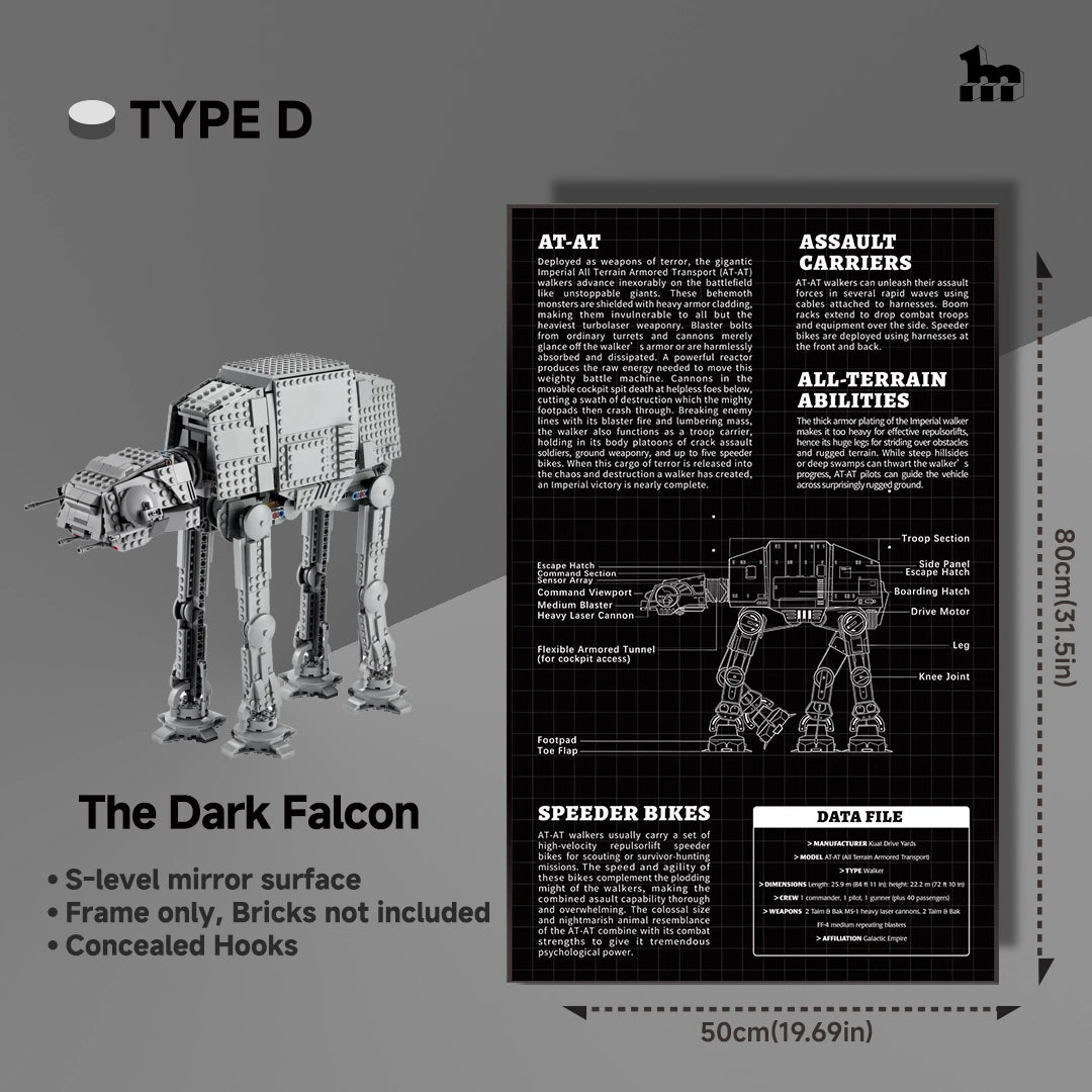 Wall Display Frame for LEGO® Star Wars™