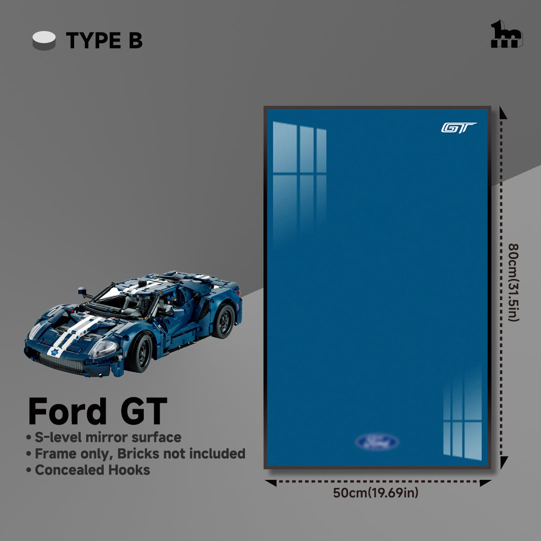 Lego Ford car frame for wall
