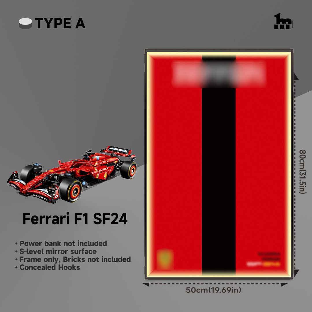 Mark's magic Wall Display Frame for Ferrari F1 SF24 42207