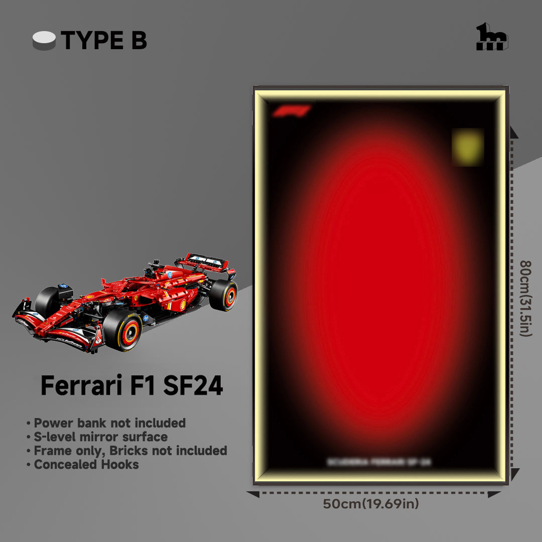 Mark's magic Wall Display Frame for Ferrari F1 SF24 42207