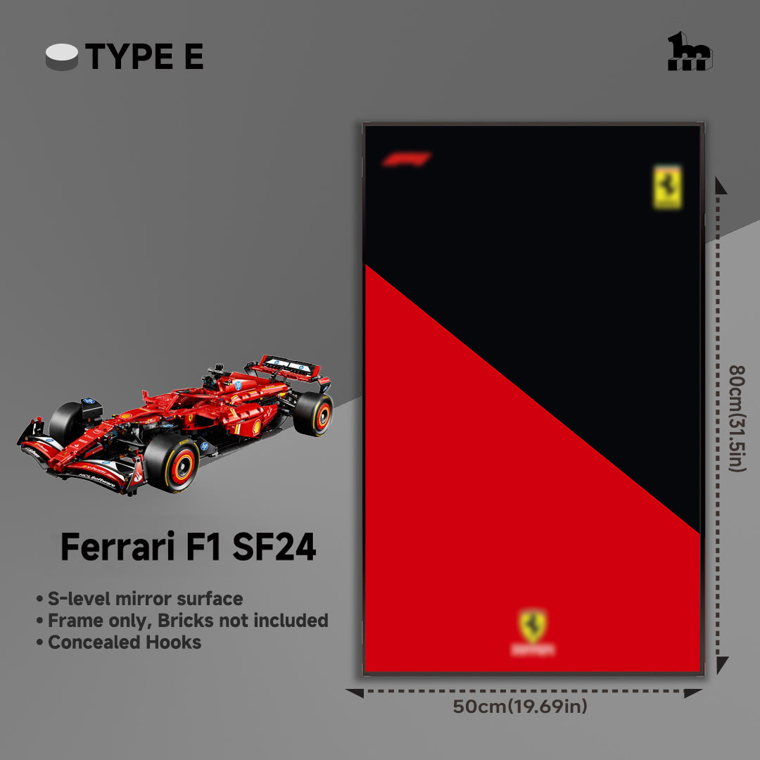 Car Display Frame For LEGO® TECHNIC™ Ferrari F1 SF24 42207