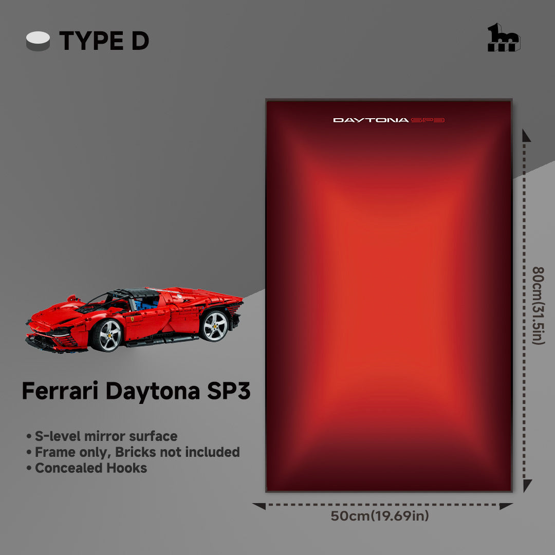 LEGO® Ferrari Daytona SP3 display frame