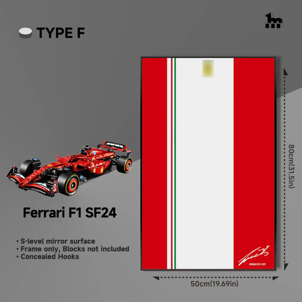 Mark's magic Wall Display Frame for Ferrari F1 SF24 42207