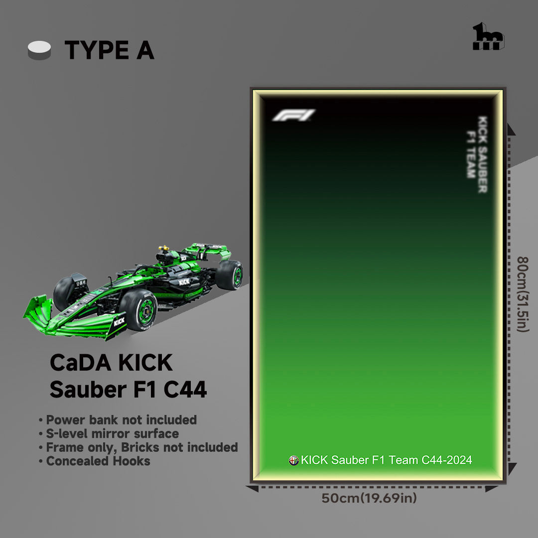 CaDA KICK Sauber F1 C44 display frame