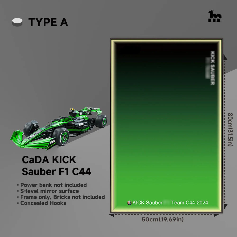 CaDA KICK Sauber F1 C44 display frame