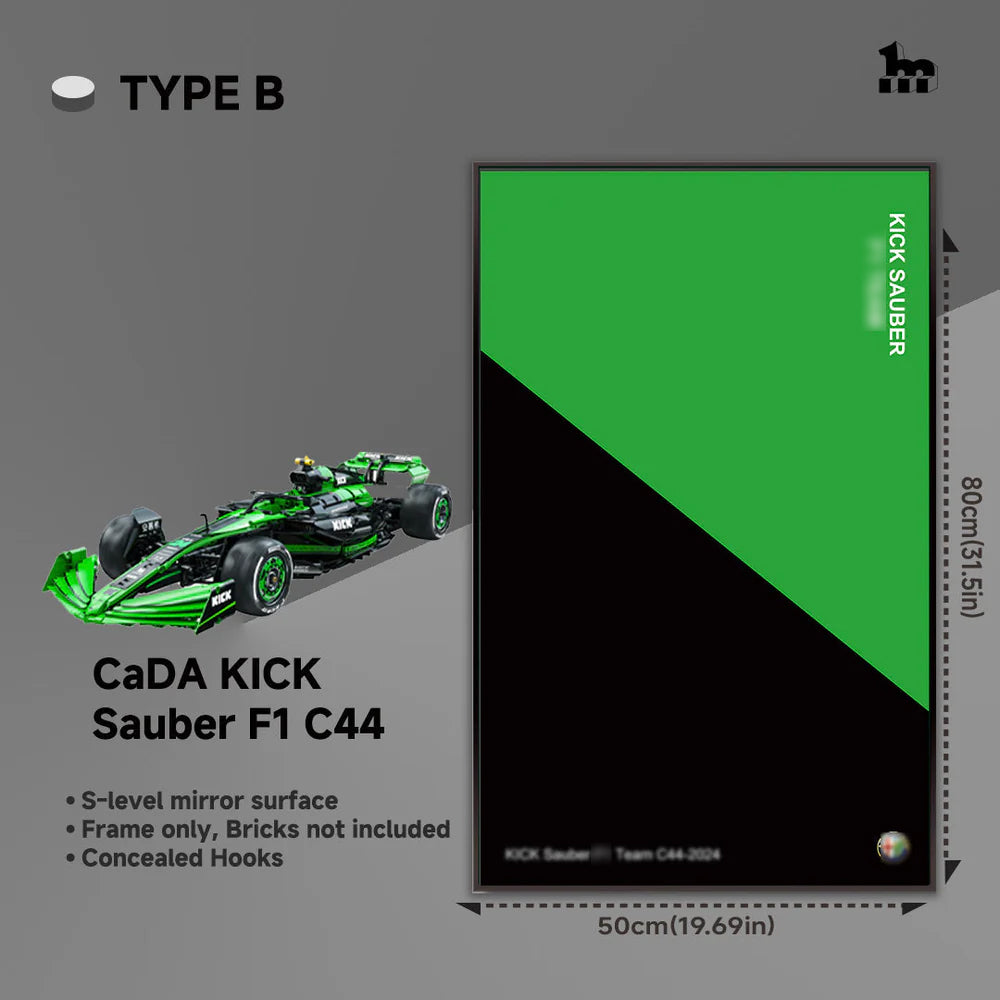 CaDA KICK Sauber F1 C44 display frame