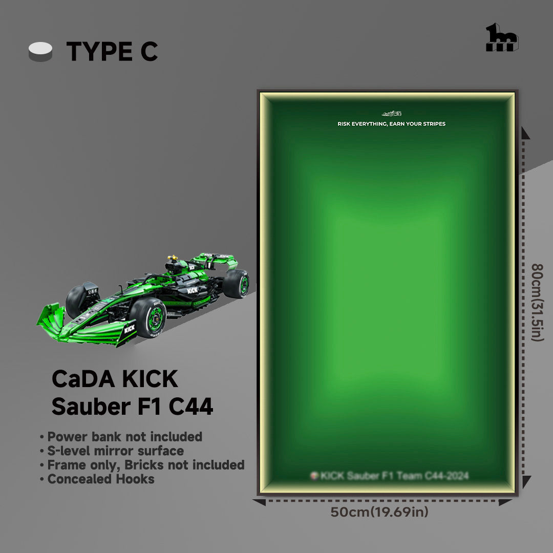 Display frame for CaDA KICK Sauber F1 C44