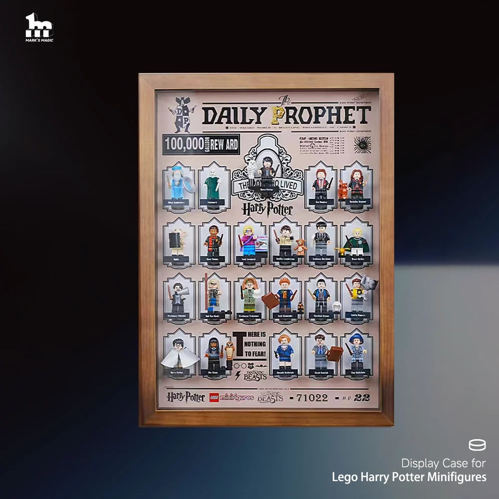 Premium Display Case for LEGO® Minifigures Harry Potter