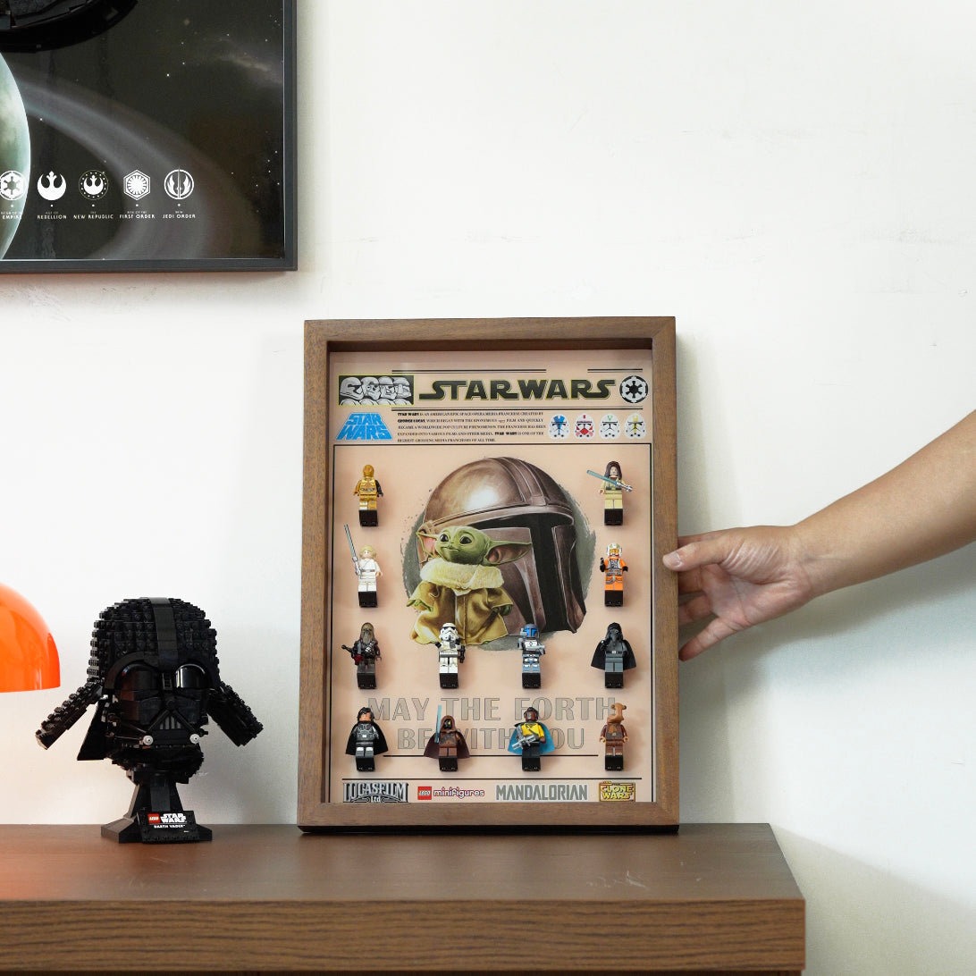 Premium Display Case for LEGO® Minifigures Star Wars