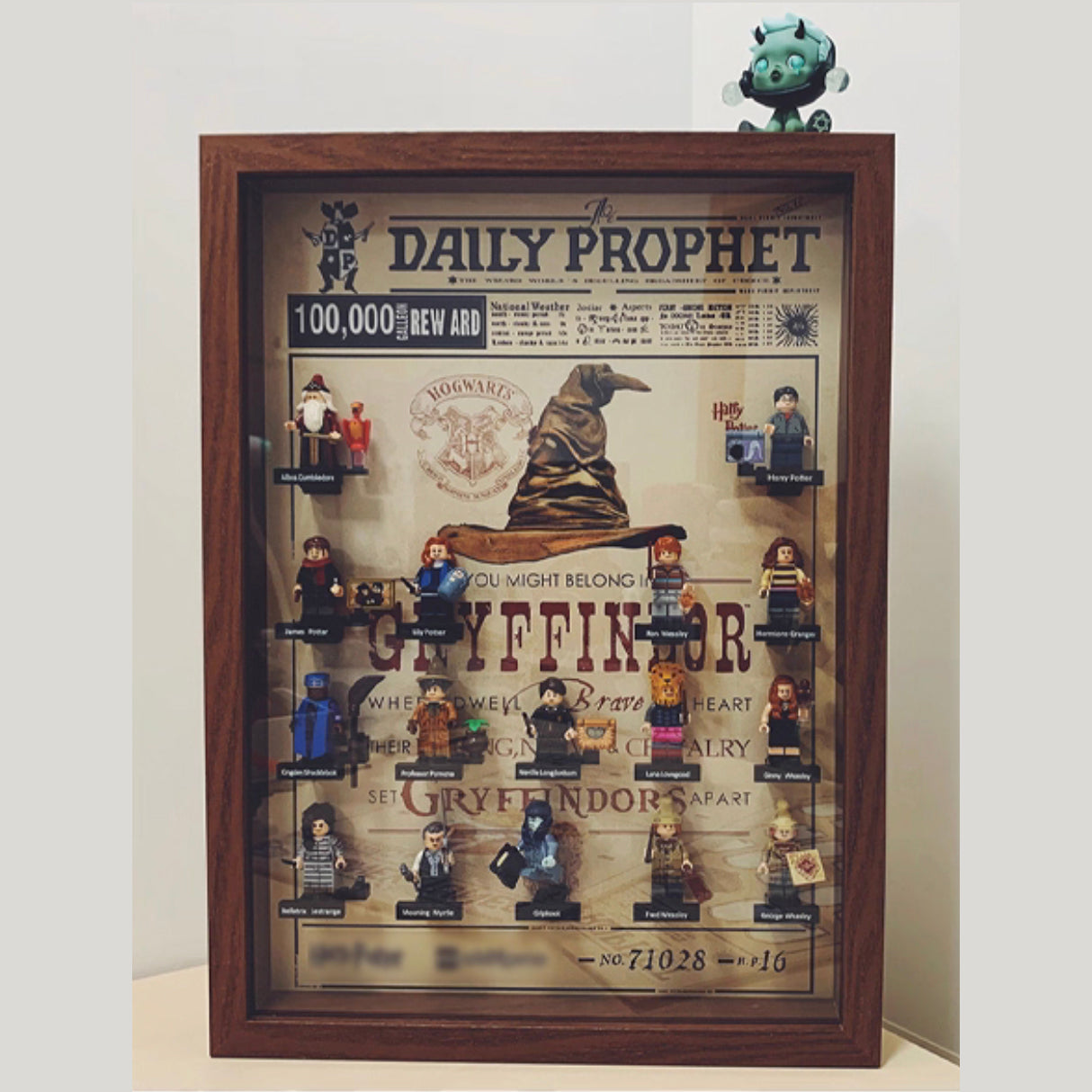 Premium Display Case for LEGO® Minifigures Harry Potter