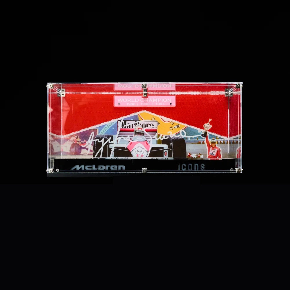 Display case for Lego ICONS McLaren Senna in home