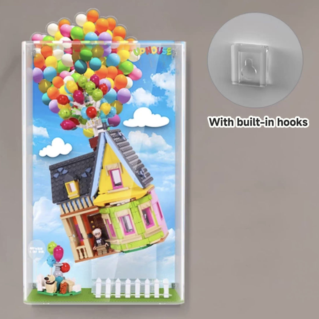 【Preorder 10 days】Acrylic Display Case for LEGO® 43217 ‘Up’ House