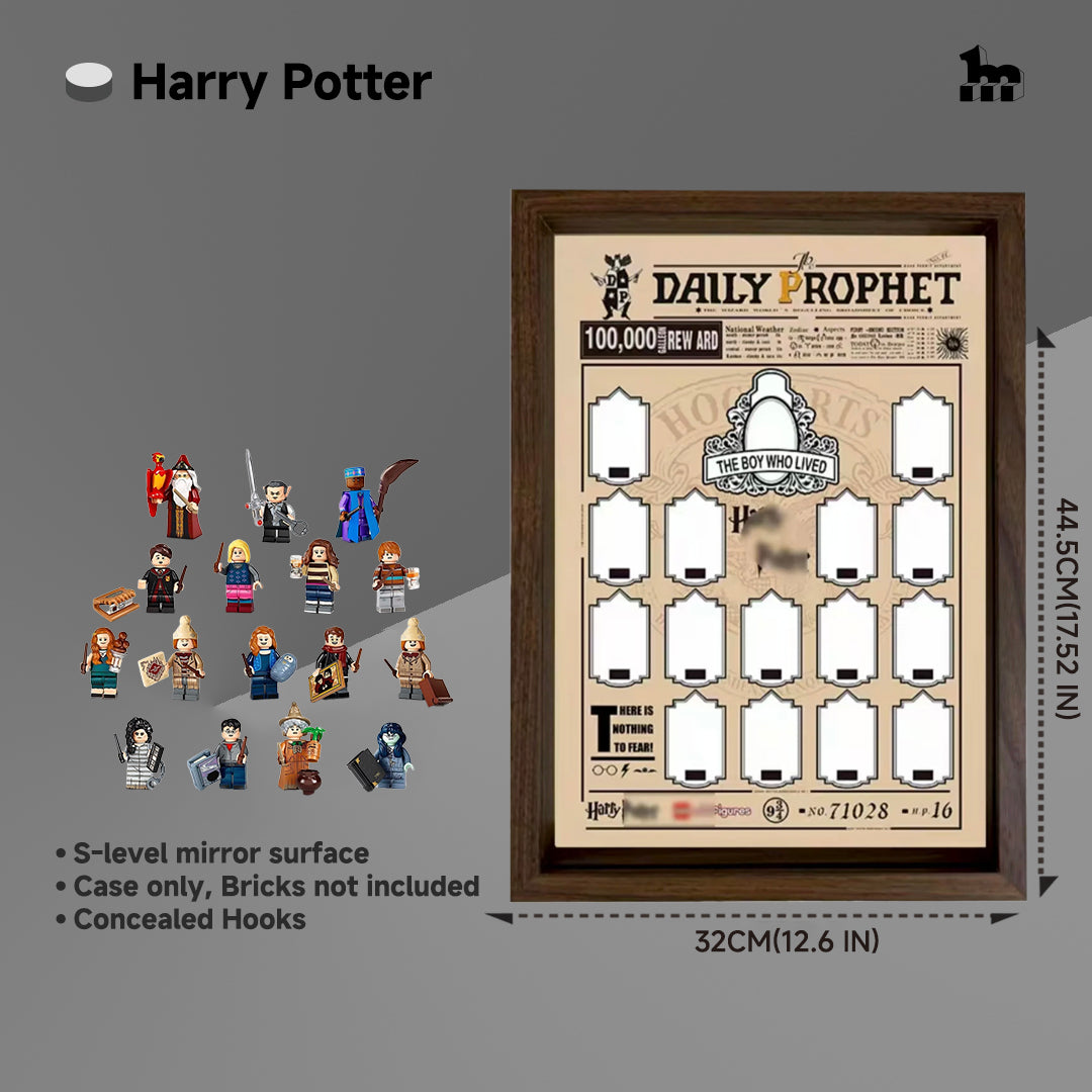 Premium Display Case for LEGO® Minifigures Harry Potter