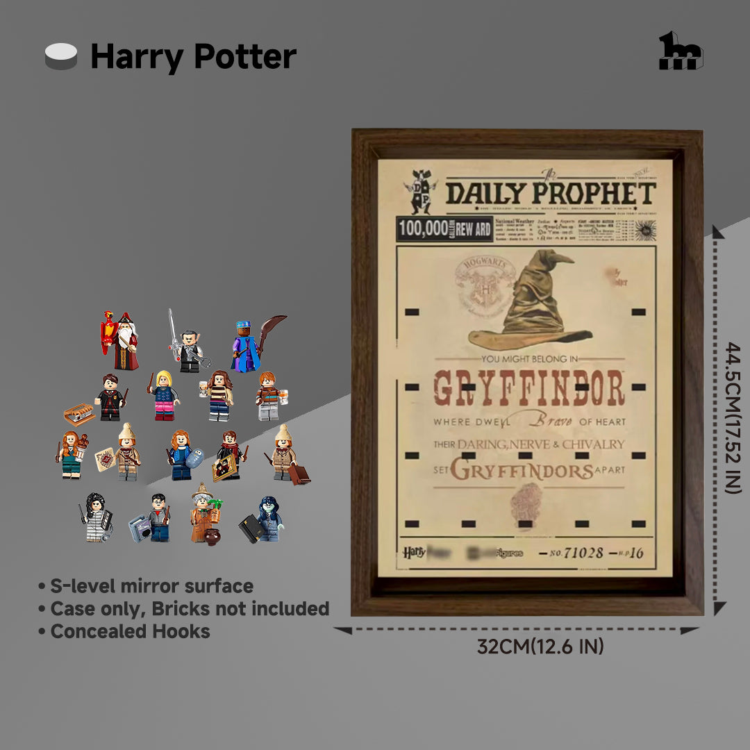 Premium Display Case for LEGO® Minifigures Harry Potter