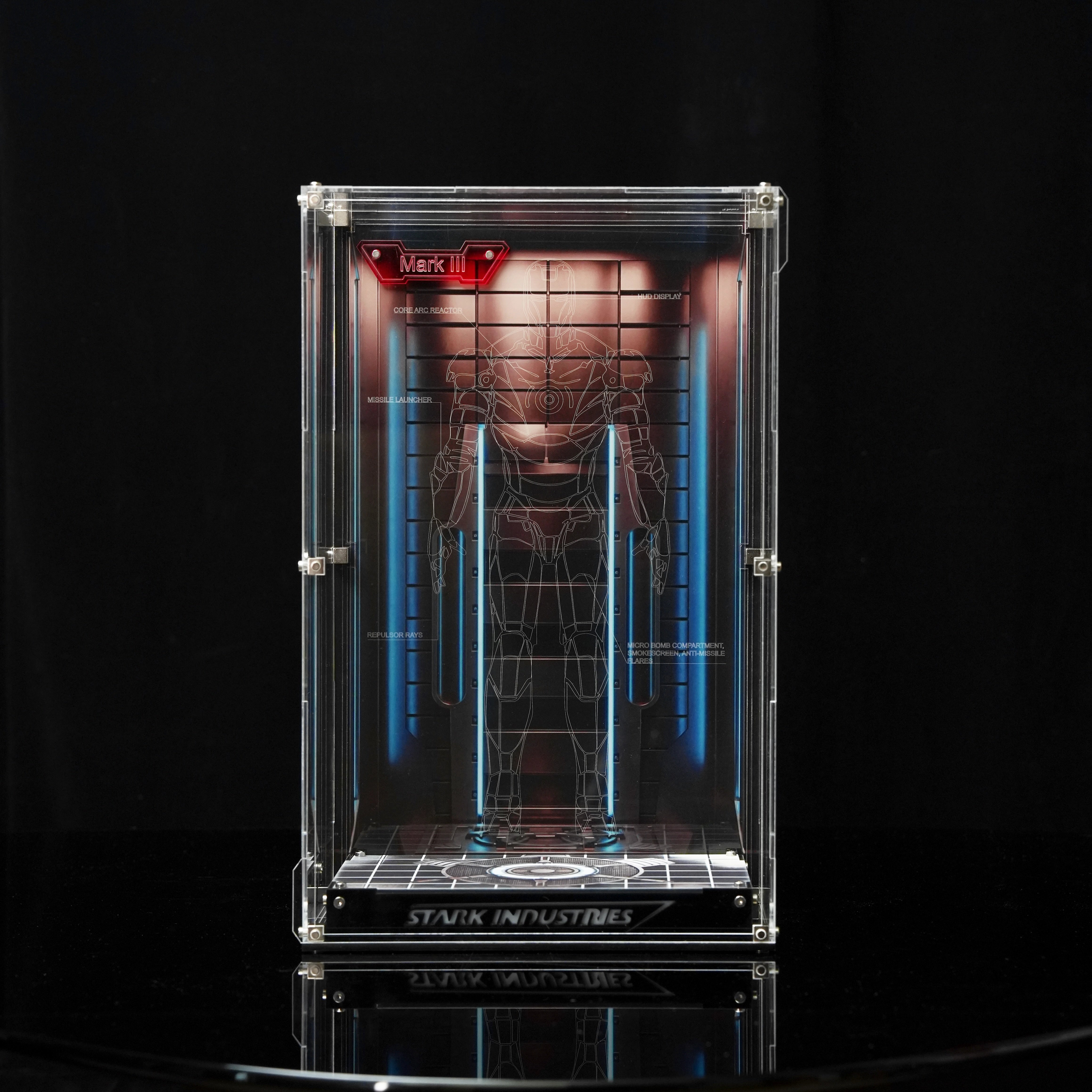 【Pre-Order 7 days】【Premium】 Display Case For LEGO 76344 Iron Man Mark 3 Collectors' Edition