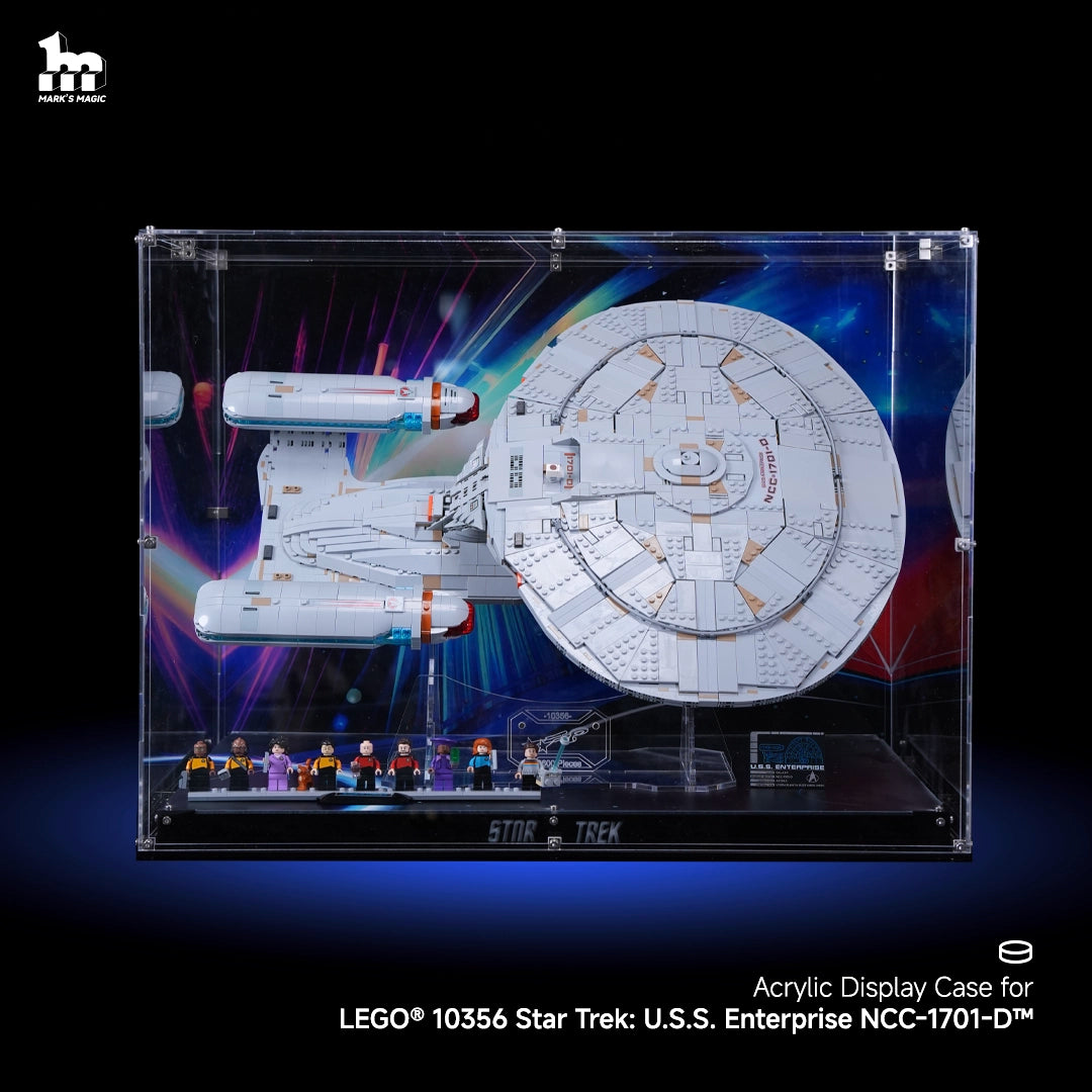 【Premium】 Display Case For LEGO 10356 Star Trek: U.S.S. Enterprise NCC-1701-D™
