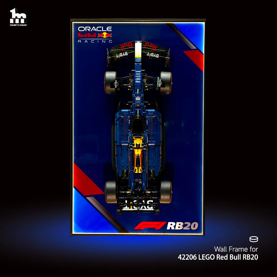 Lego wall mount for redbull rb20