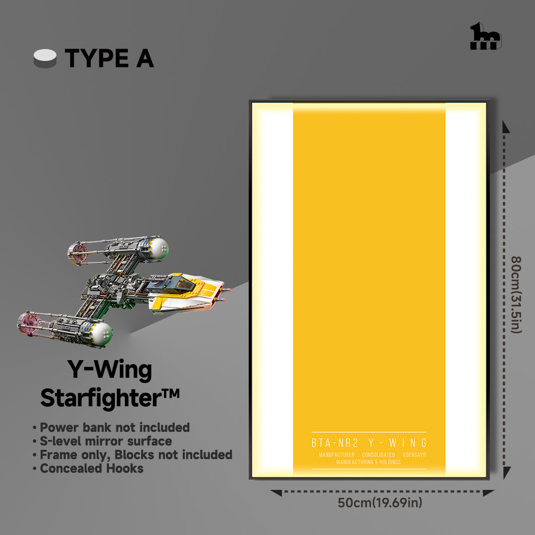 LEGO® Star Wars 75181 Y-Wing Starfighter™ Light Display Frame TYPE A