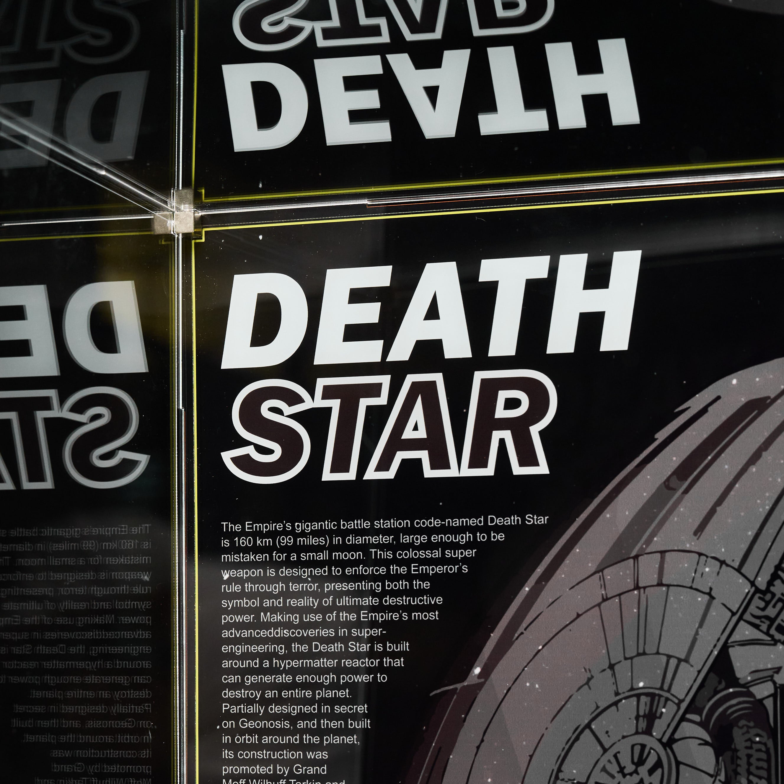 【Premium】 Display Case For LEGO Star Wars™ 75419 Death Star™