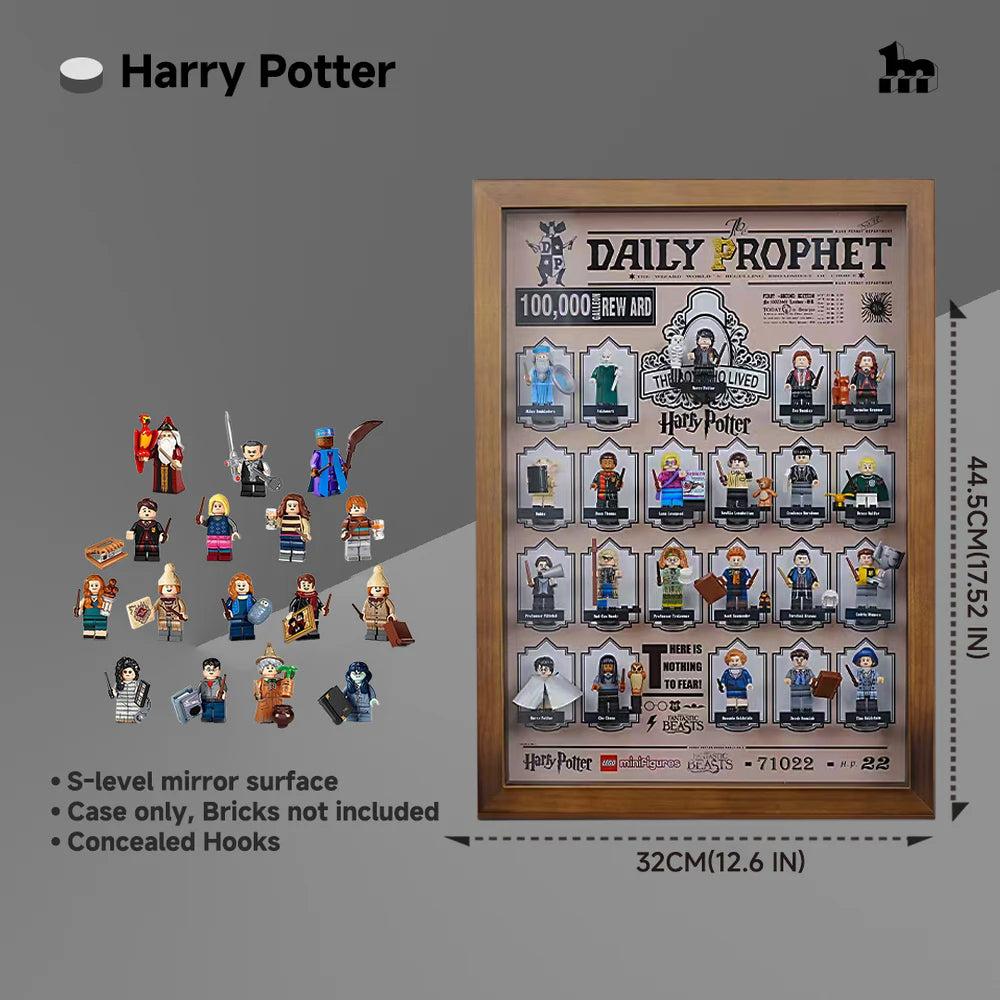 Premium Display Case for LEGO® Minifigures