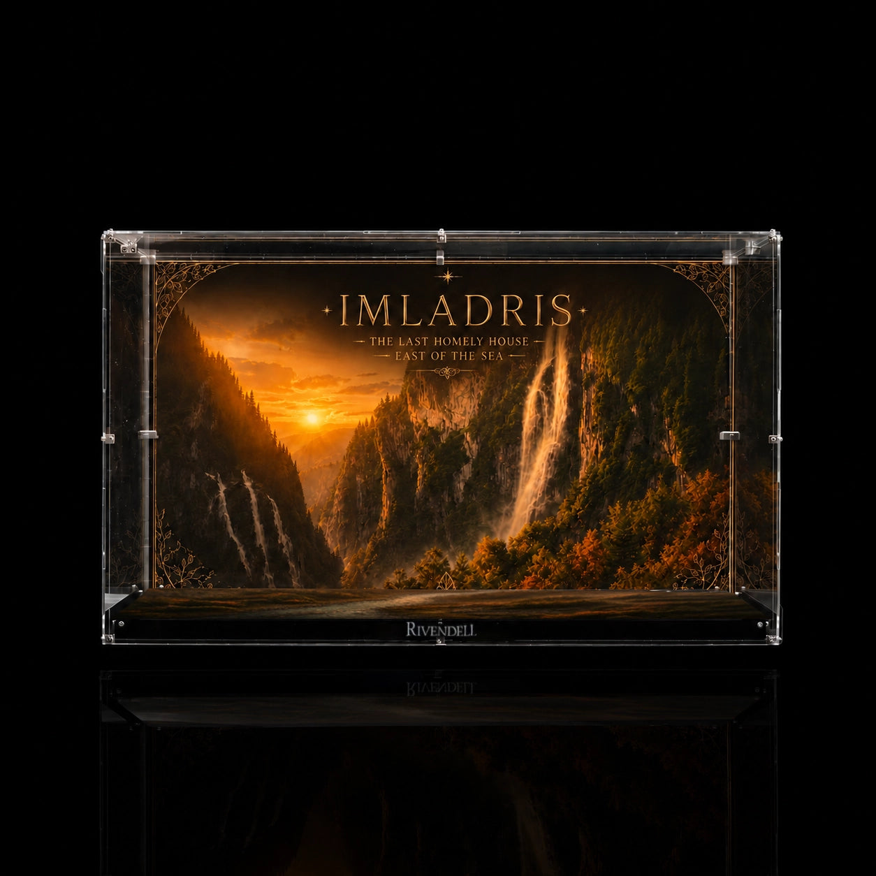 【PREMIUM】 Acrylic Display Case For LEGO Lord of the Rings™ 10316 THE LORD OF THE RINGS: RIVENDELL™