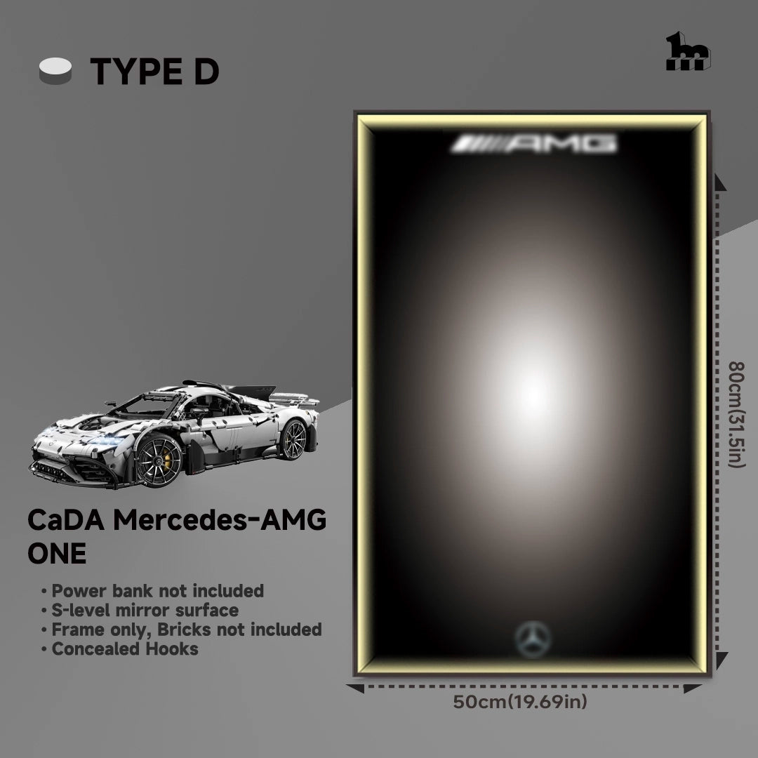 Car Display Wall Frame for CaDA Mercedes-AMG ONE