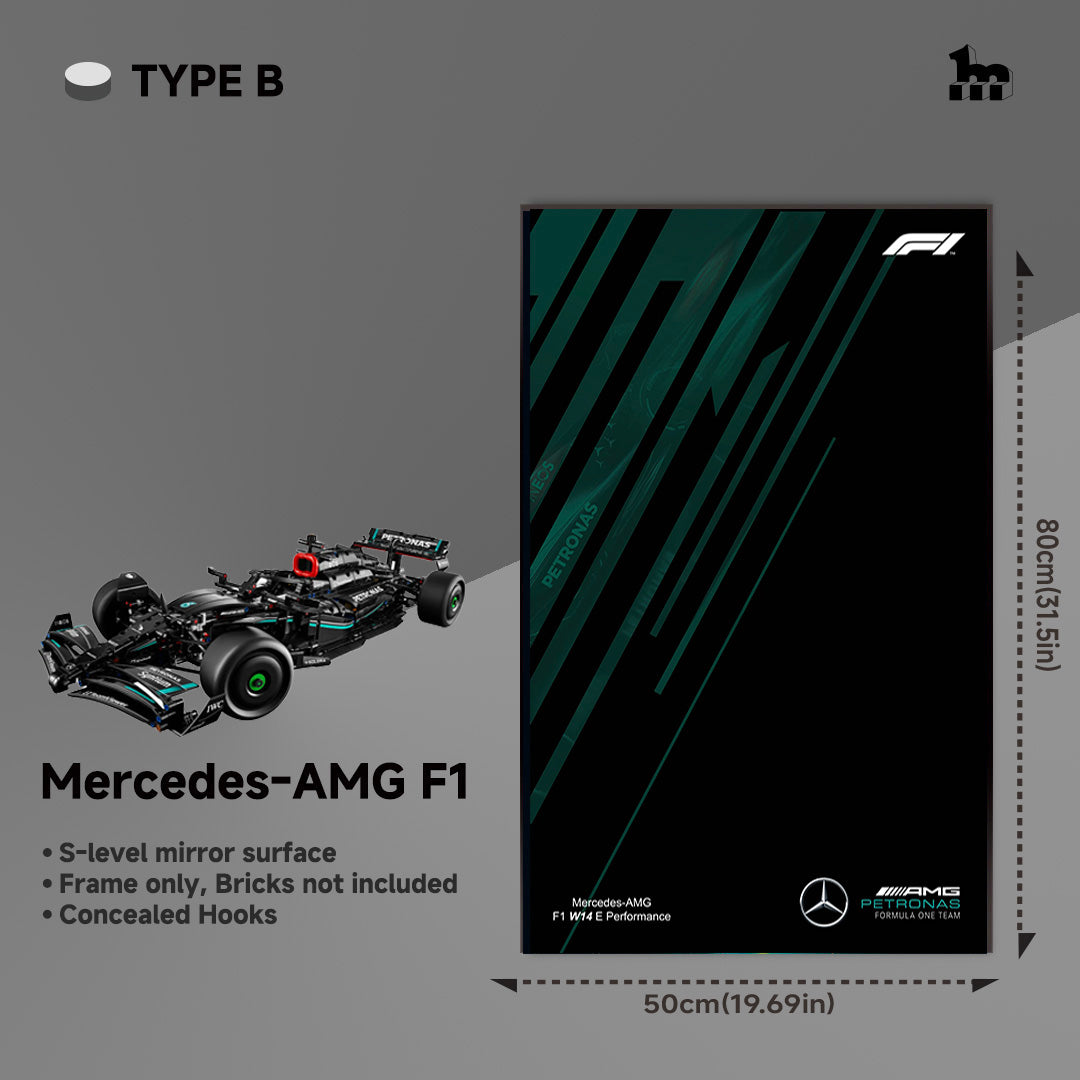 Car display Frame for LEGO® TECHNIC™ Mercedes AMG F1 42171