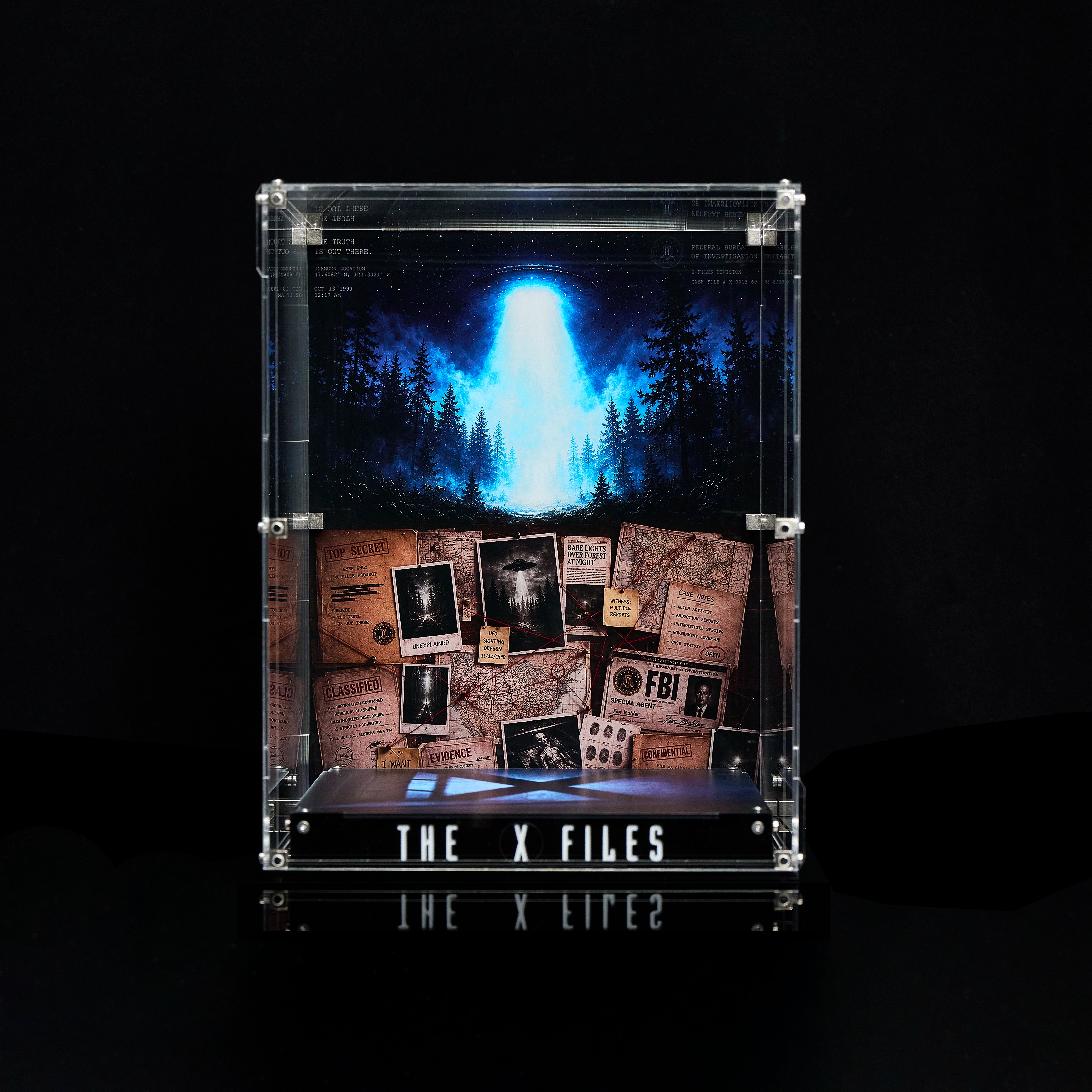 【PREMIUM】Acrylic Display case For LEGO® Ideas 21369 The X-Files
