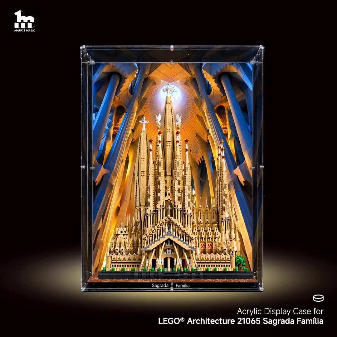 【PREMIUM】 Display Case For LEGO Architecture 21065 Sagrada Família